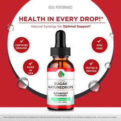 IDEAL PERFORMANCE Sugar Nature Drops liquid finish suggests smooth texture