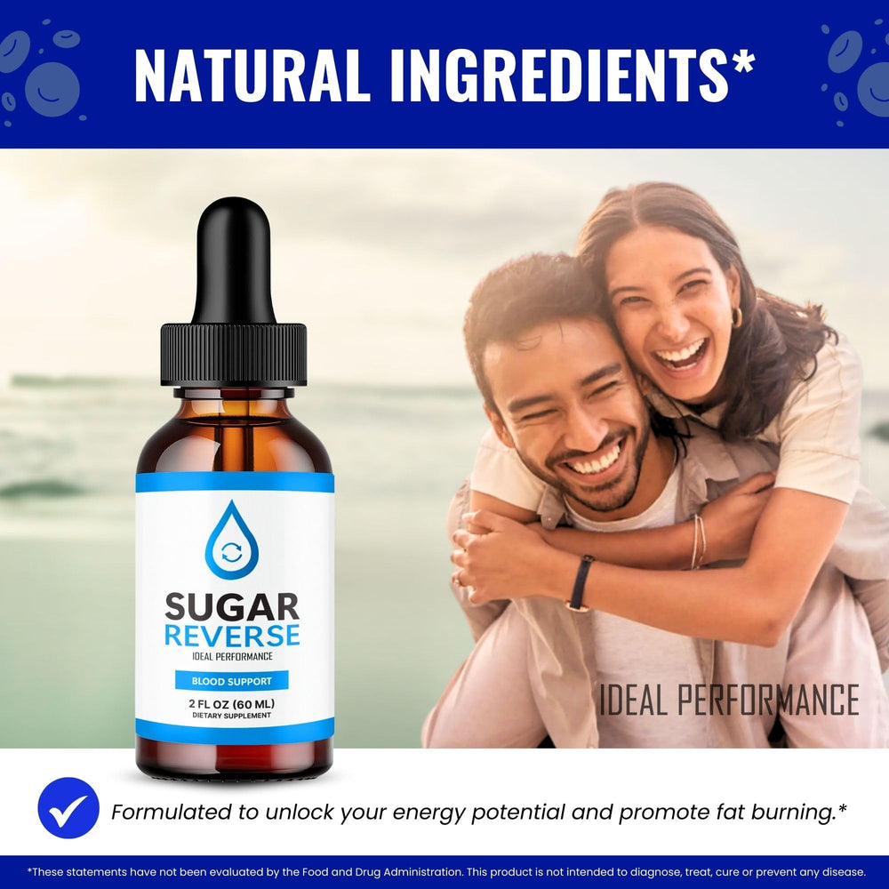Daily routine setup with Sugar Reverse Liquid Drops on a clean surface.