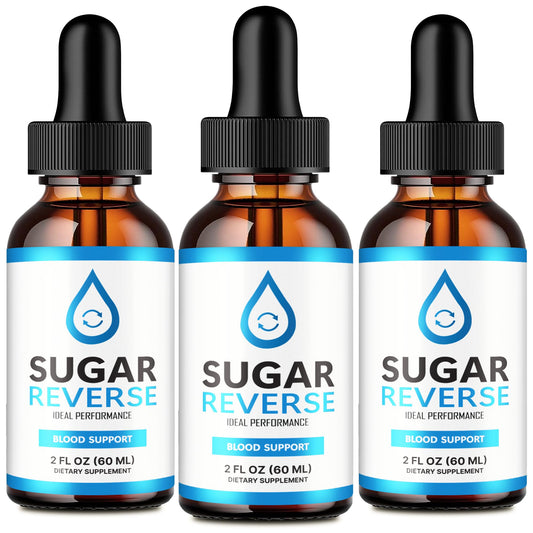 IDEAL PERFORMANCE Sugar Reverse Drops bottle with dropper for easy on-the-go dosing.