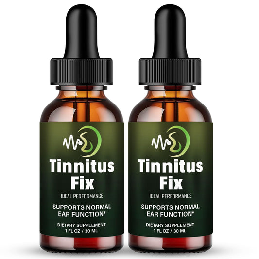 IDEAL PERFORMANCE Tinnitus Fix Drops bottle for natural ear health support