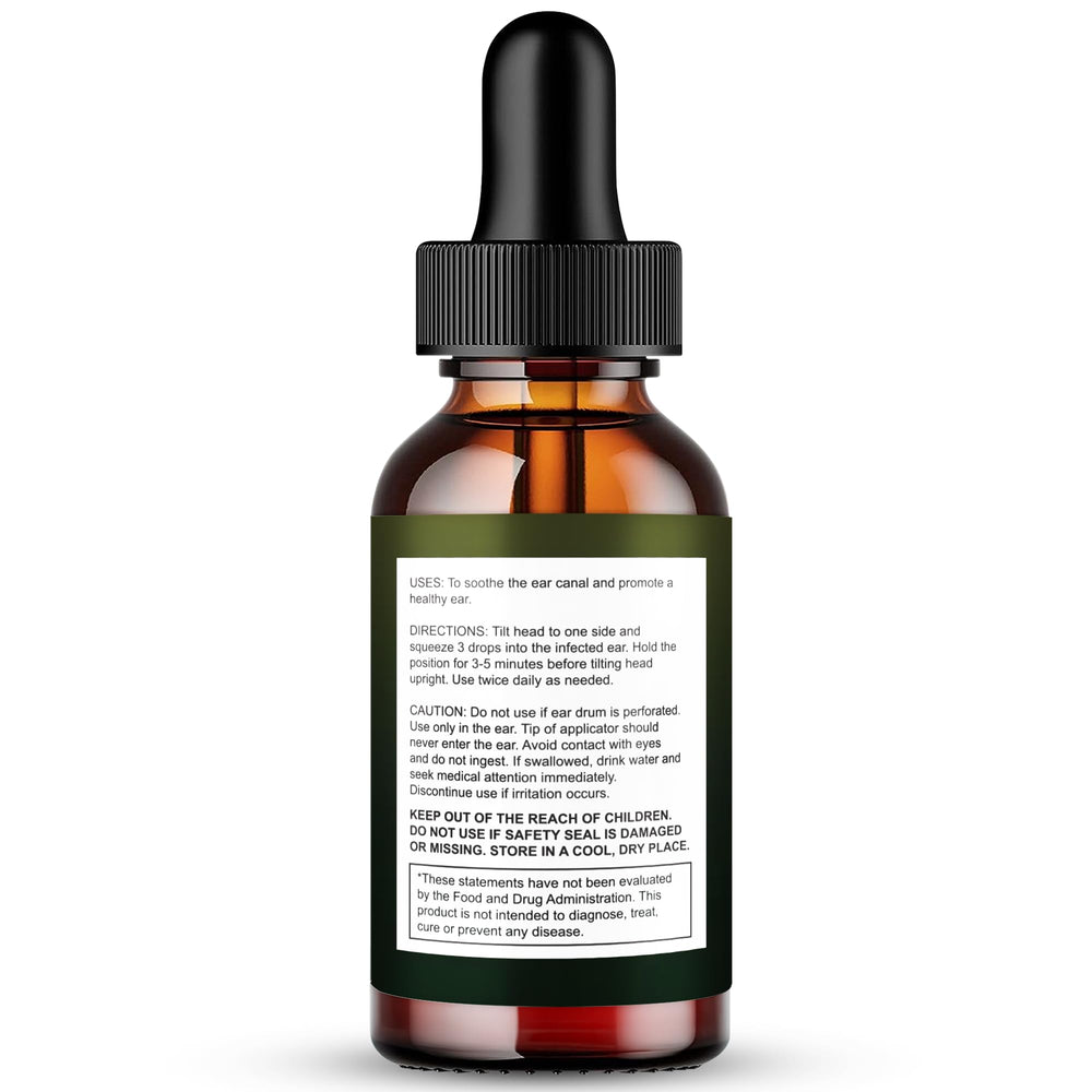 IDEAL PERFORMANCE Tinnitus Fix Drops dropper for easy daily dosing