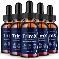 IDEAL PERFORMANCE TrimX Drops bottle close-up highlighting premium keto packaging.