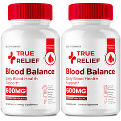 IDEAL PERFORMANCE True Relief Blood Balance bottle supports healthy circulation and balanced levels