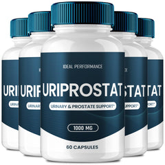 IDEAL PERFORMANCE Uriprostat capsules bottle for daily wellness support.