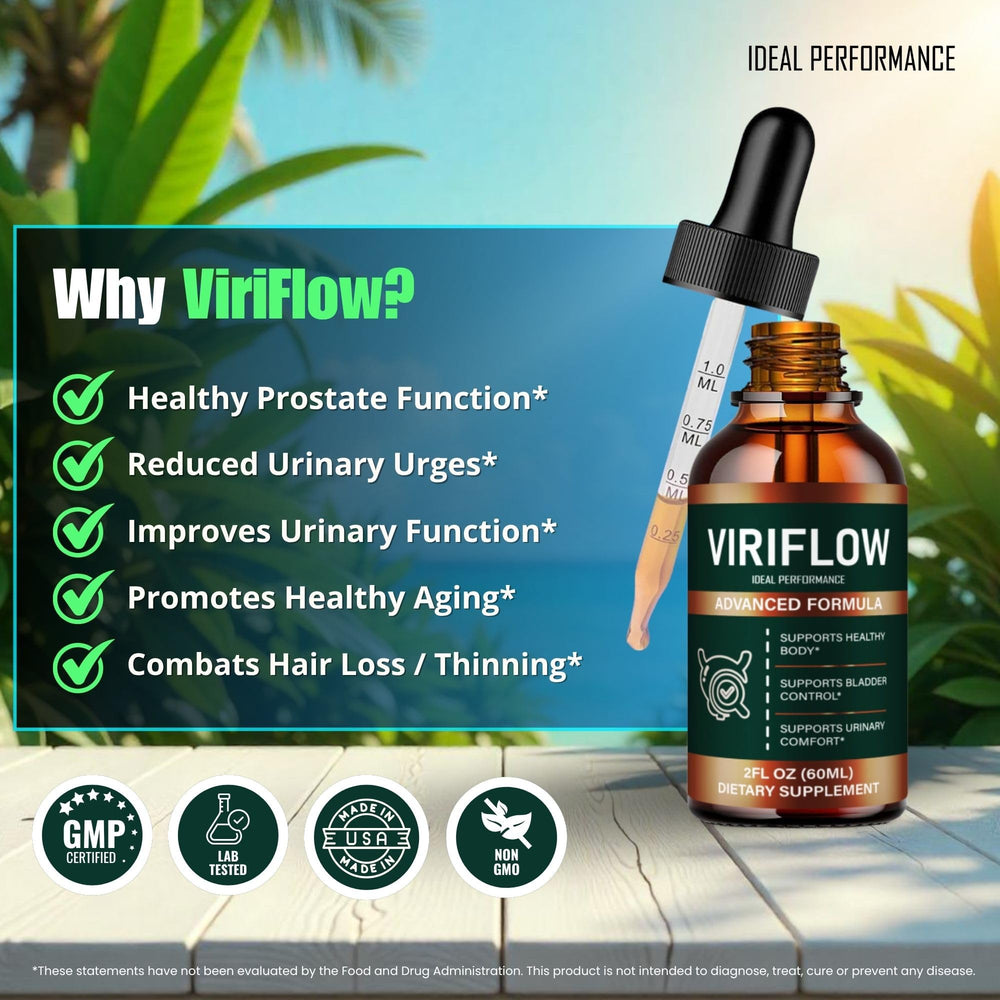 IDEAL PERFORMANCE ViriFlow Drops two-pack offers ongoing usage.