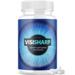 IDEAL PERFORMANCE Visisharp bottle label highlighting eye health support