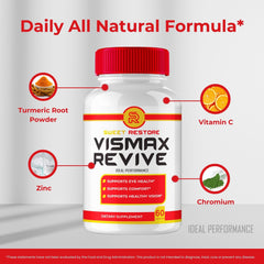 IDEAL PERFORMANCE Vismax Revive packaging scene on a clean surface