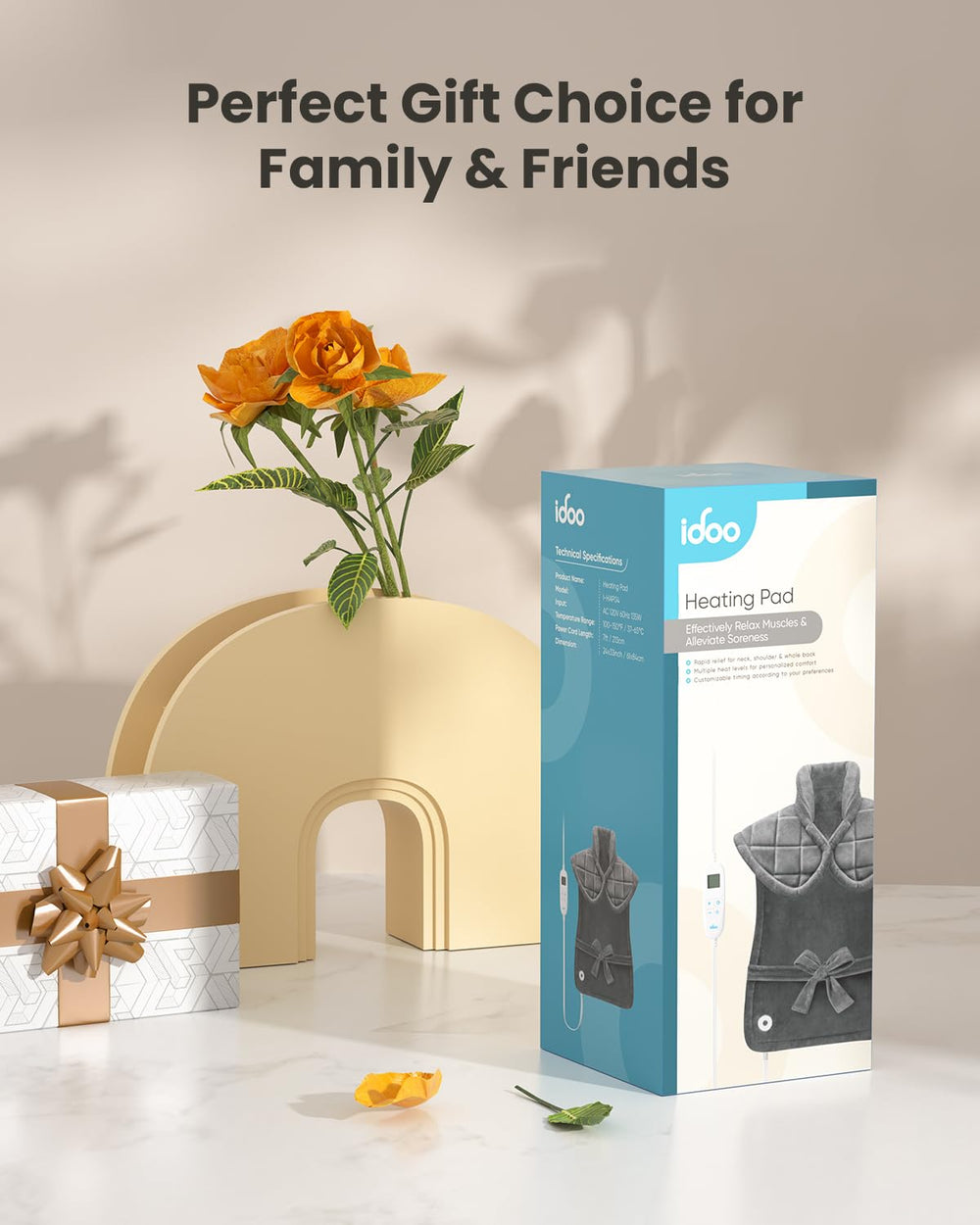 iDOO gift-ready packaging makes a thoughtful present for loved ones.