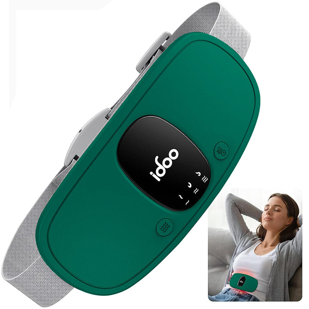 iDOO Travel Heating Pad in compact design for on-the-go warmth