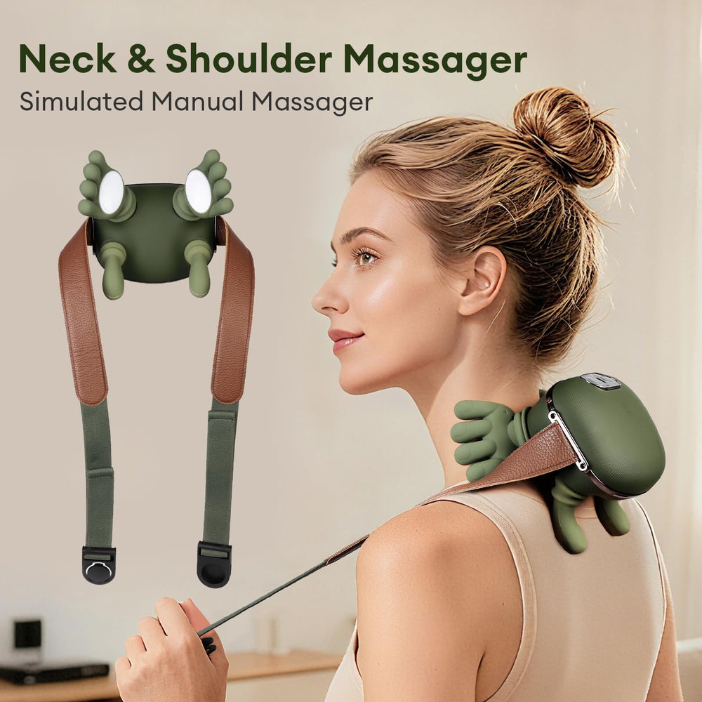 IeBilif shiatsu massage action demonstrates deep tissue focus on shoulders