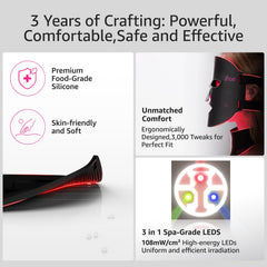 IFAE mask includes built-in eye protection during sessions