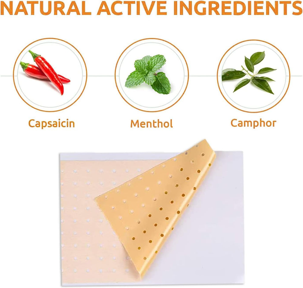Ifory capsaicin patch is waterproof and sweatproof for gym use