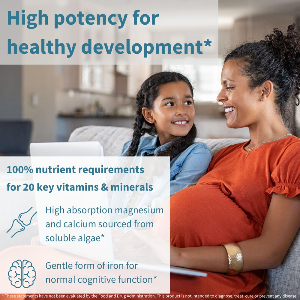 Igennus Methylated Prenatal label graphic emphasizes clean ingredients.