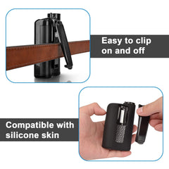 iGuerburn adjustable clip position fits various belts and activities