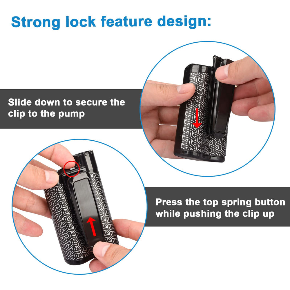 iGuerburn hinge clip in sturdy ABS for durable daily wear