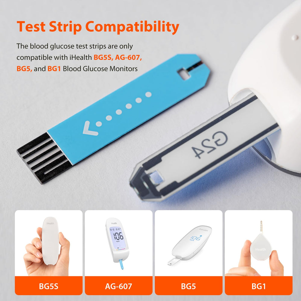iHealth blood glucose monitor compatibility enables seamless app syncing.