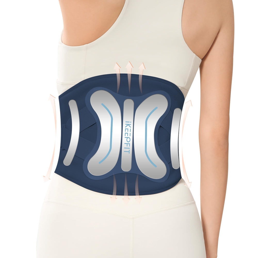 IKEEPFIT MAXwarm 4.0 back heat zone for lumbar relief during work