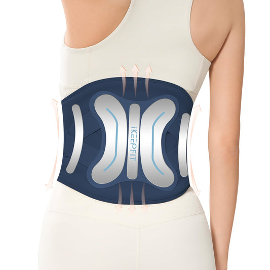 IKEEPFIT MAXwarm 4.0 back heat zone for lumbar relief during work
