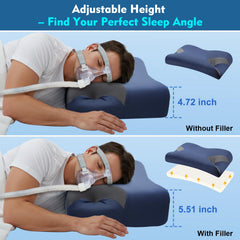 IKSTAR CPAP pillow cooling cover promotes airflow and moisture control