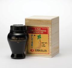 Ilhwa Pure Concentrated Korean Ginseng Tea packaging shown as a premium daily wellness ritual