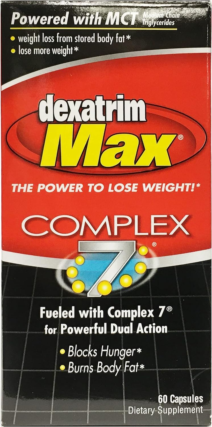 ILIOS Dexatrim Max Complex-7 benefits visual highlighting hunger control potential