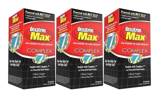 ILIOS Dexatrim Max Complex 7 bottle front for weight management