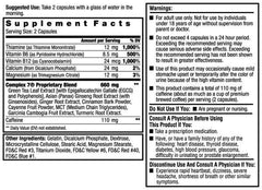 ILIOS Dexatrim Max Complex-7 capsules close-up showing 60-count per pack