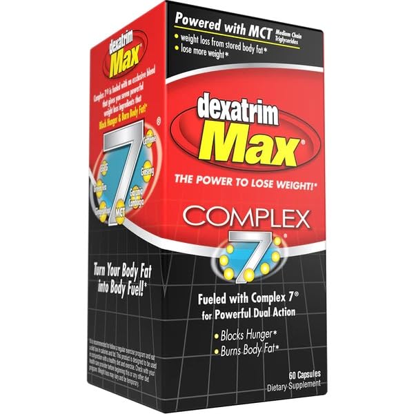 ILIOS Dexatrim Max Complex-7 two-pack display emphasizing value and convenience