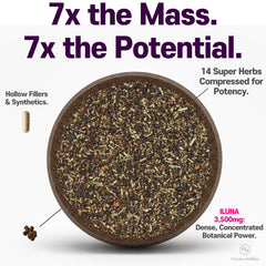 Iluna traditional Korean herbs blend supports balanced wellness.