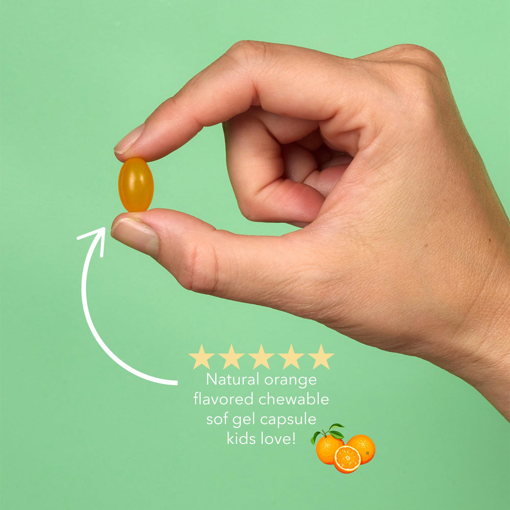 I'm Nutrients Brain DHA chewable capsules for daily kid-friendly brain support