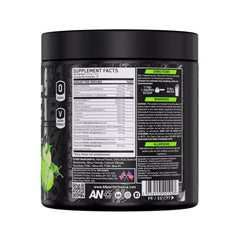 ABE All Black Everything Pre-Workout Powder – Sour Apple, 350mg Caffeine, 30 Servings