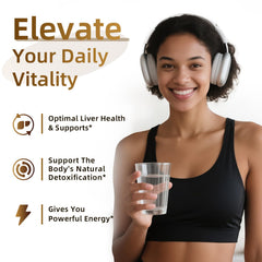 iMATCHME bottle with daily dose for stress resilience and energy.