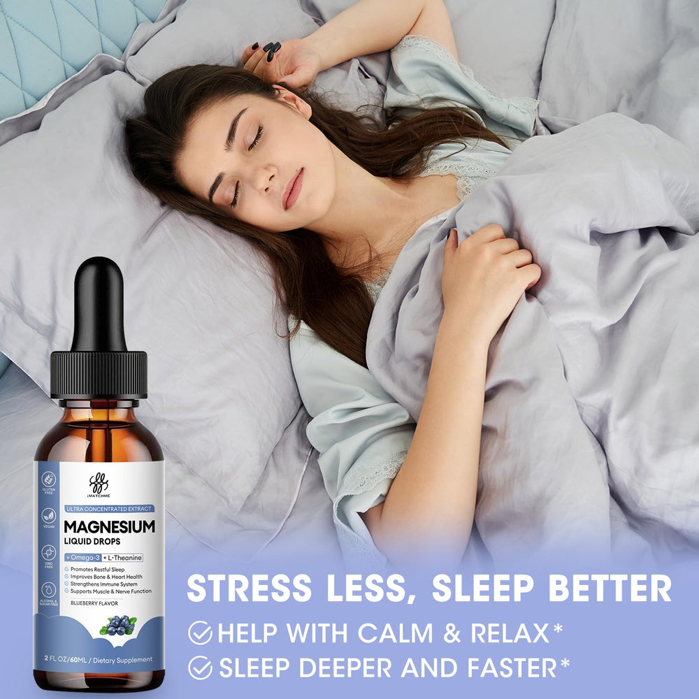 iMATCHME omega-3 and L-Theanine blend with vitamins