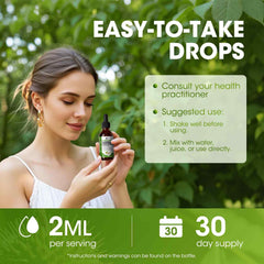 iMATCHME Soursop Drops vegan-friendly symbol on the bottle