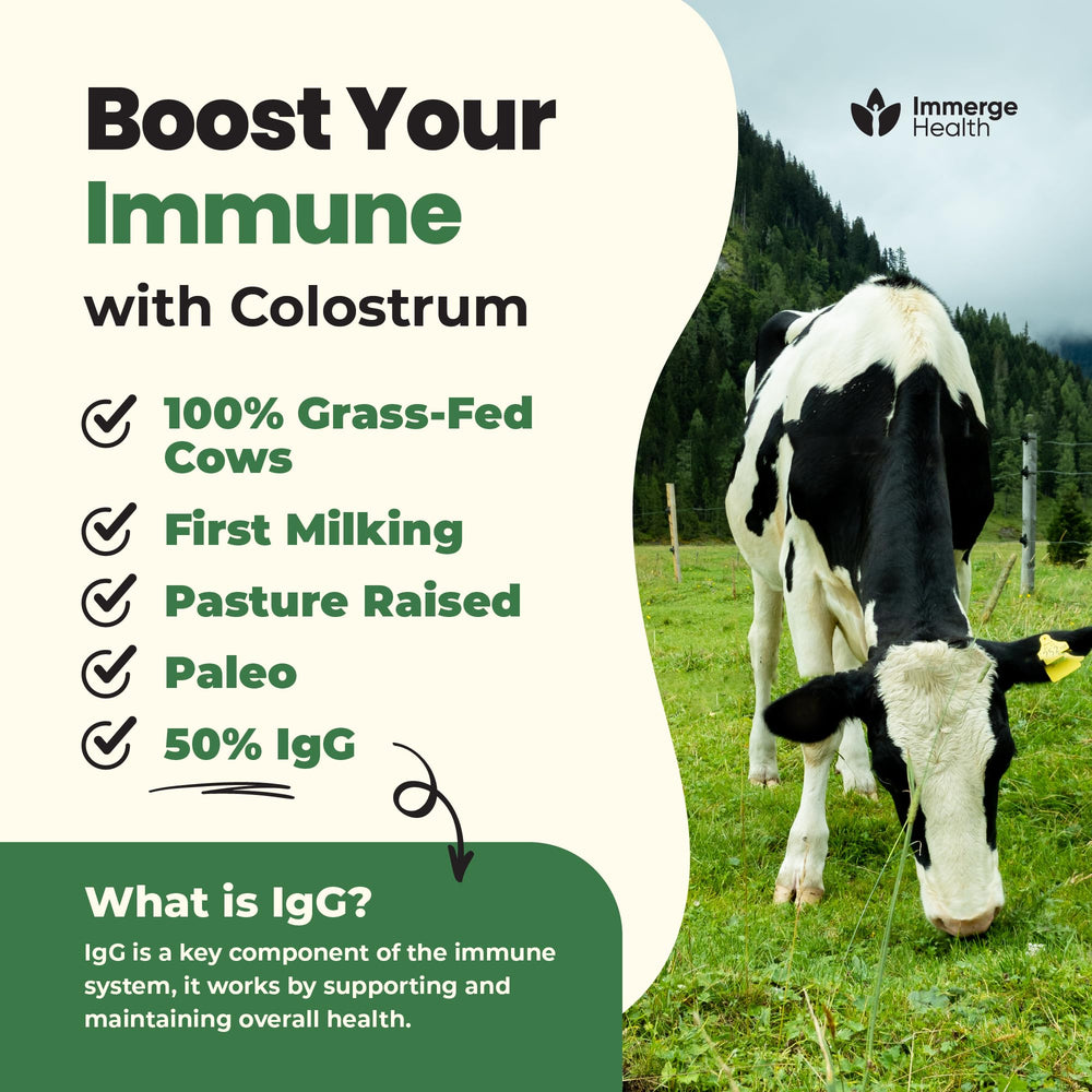 Powder dissolving in water in a glass with Immerge Health, tasteless and easy to blend.