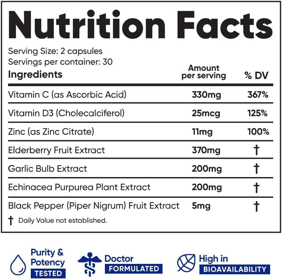IMMUNETI 6in1 daily immunity capsules for convenient year‑round support.