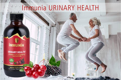 Label highlights a 24-day supply of Immunia urinary health