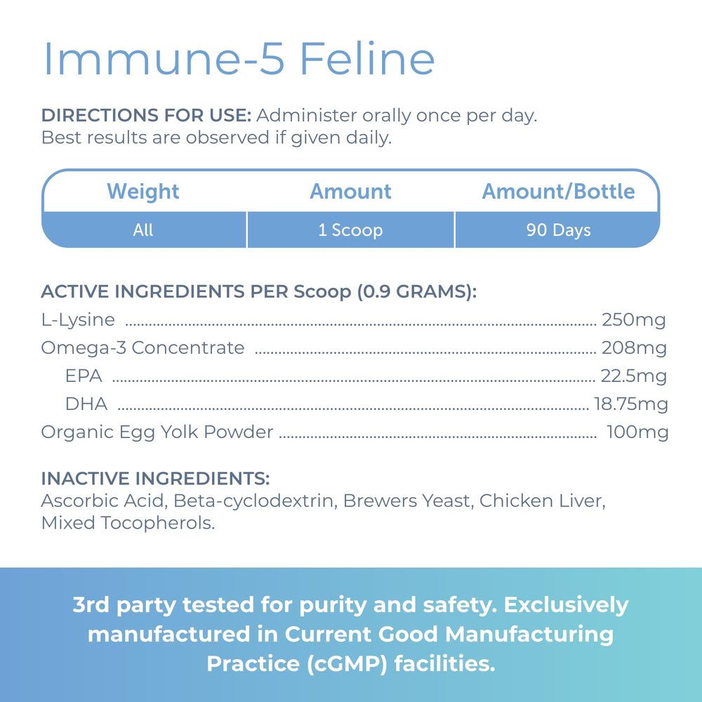 Immuno-5 egg yolk powder detail showing natural immune components.