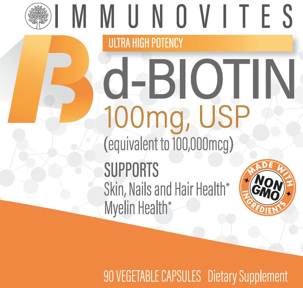 USA-made IMMUNOVITES Biotin produced in FDA-inspected facility