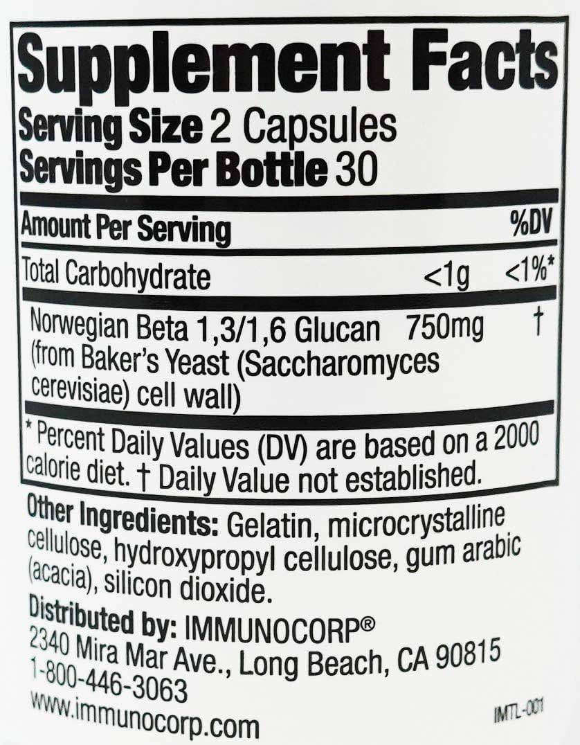 Immutol capsules close-up emphasizing purity and easy ingestion.
