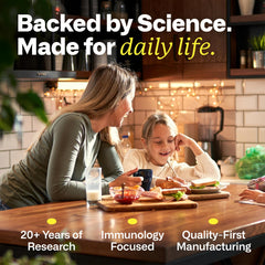IMMY capsules in bottle illustrate easy daily use amid busy mornings.