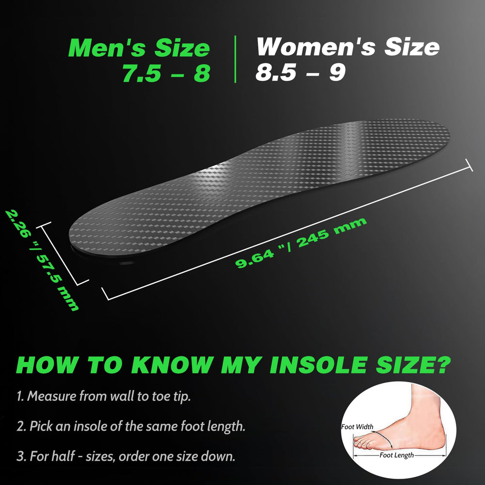 imonujo carbon fiber insole enhances hiking stability