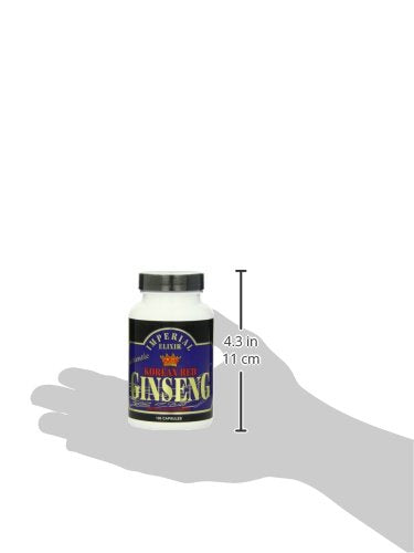 Imperial Elixir Korean Red Ginseng 600 mg packaging box with branding