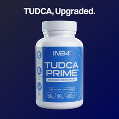 INB4 Tudca Prime box packaging with USA-made emphasis.