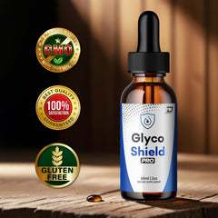 Indelo Glyco Shield Pro label front highlights natural ingredients.