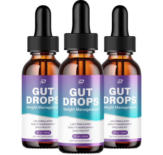 Indelo Gut Drops bottle with dropper for precise daily dosing