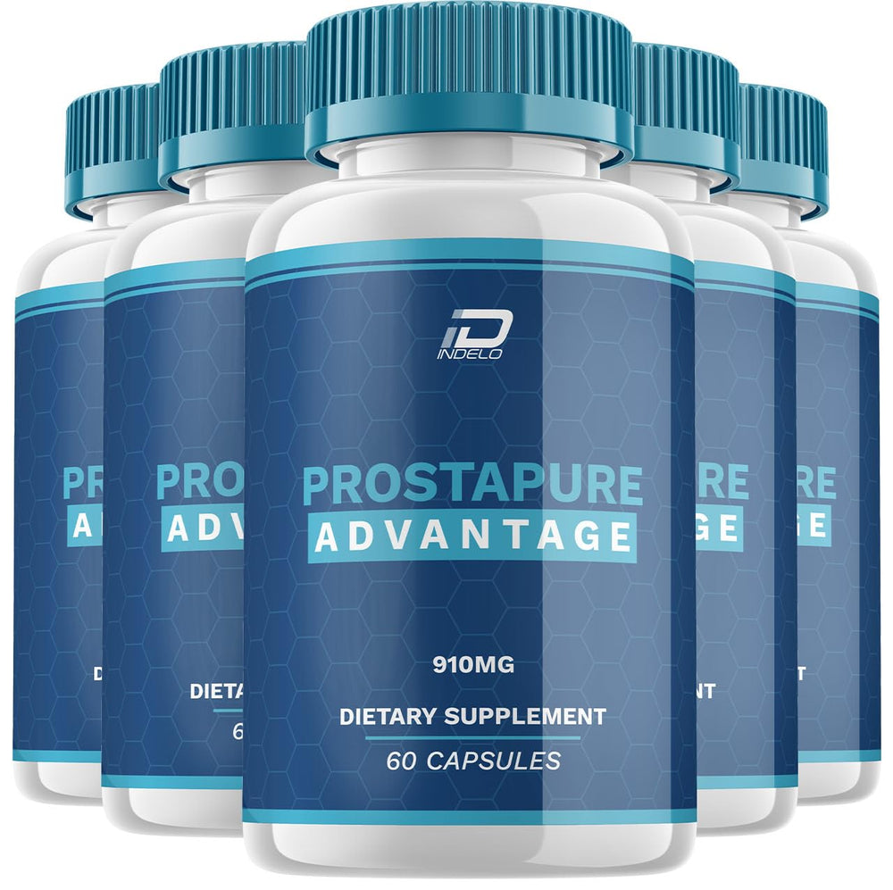 Indelo Prostapure bottle front view showing energy support for men