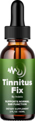 Indelo Tinnitus Fix Drops bottle for daily ear health support.