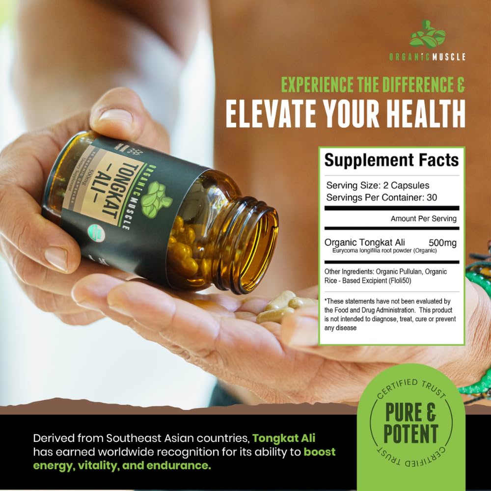 Indonesian rainforest Tongkat Ali roots illustrate wild cultivation for stamina support.