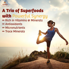 Infinity Greens black pepper extract emphasizes enhanced absorption with piperine